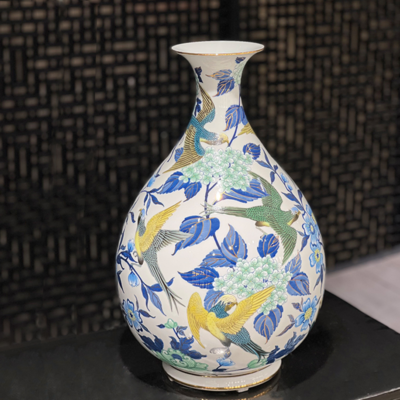 斗彩前程似锦玉壶春