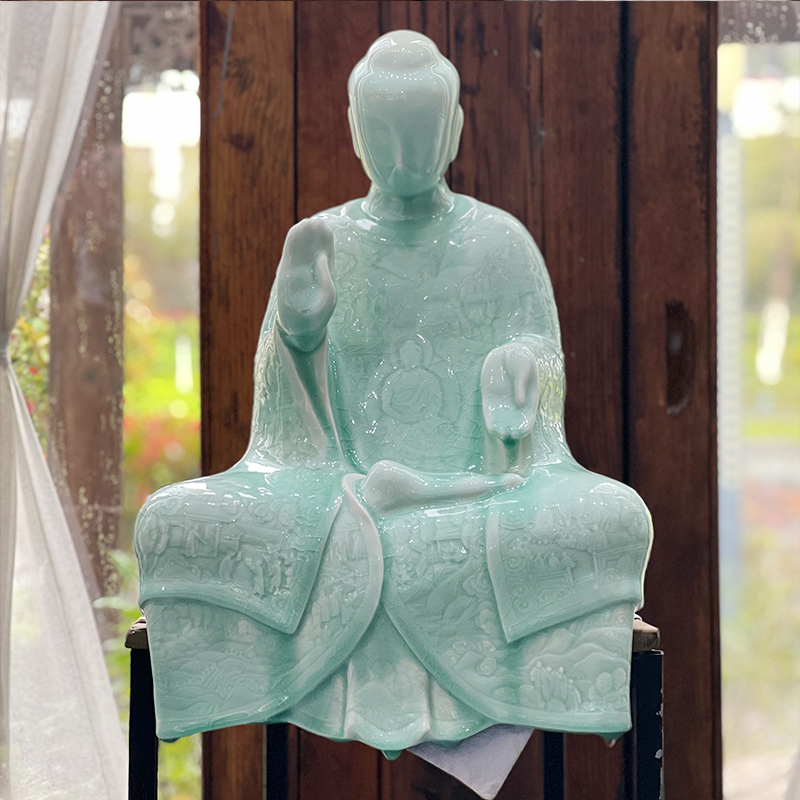 影青无相佛（坐）