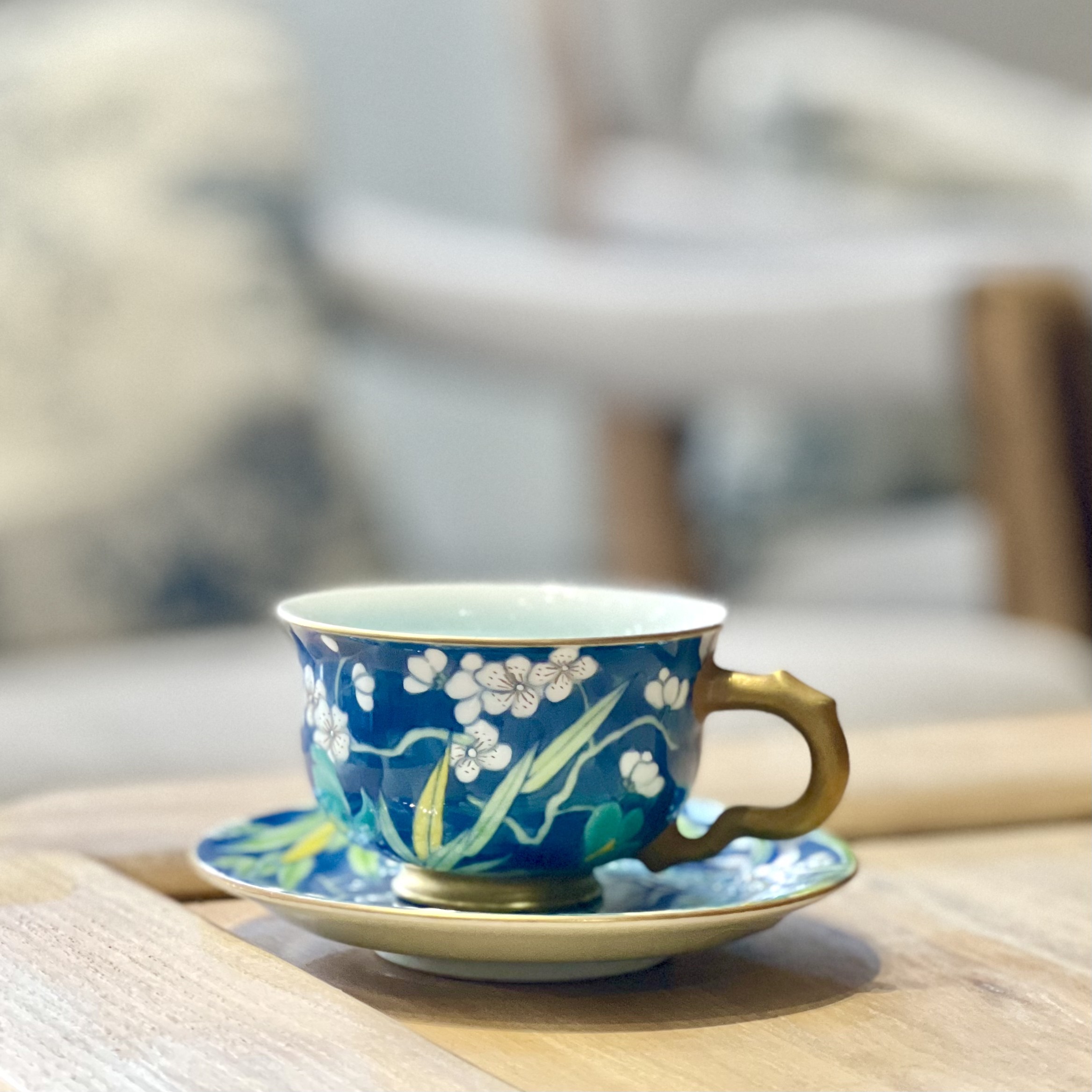 宫廷黛蓝咖啡杯