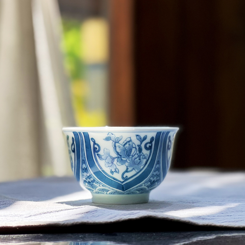 青花福禄主人杯